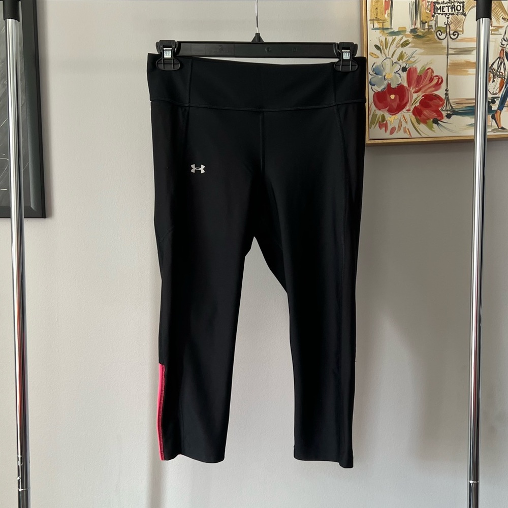Under Armour Color-Block Crop Pants